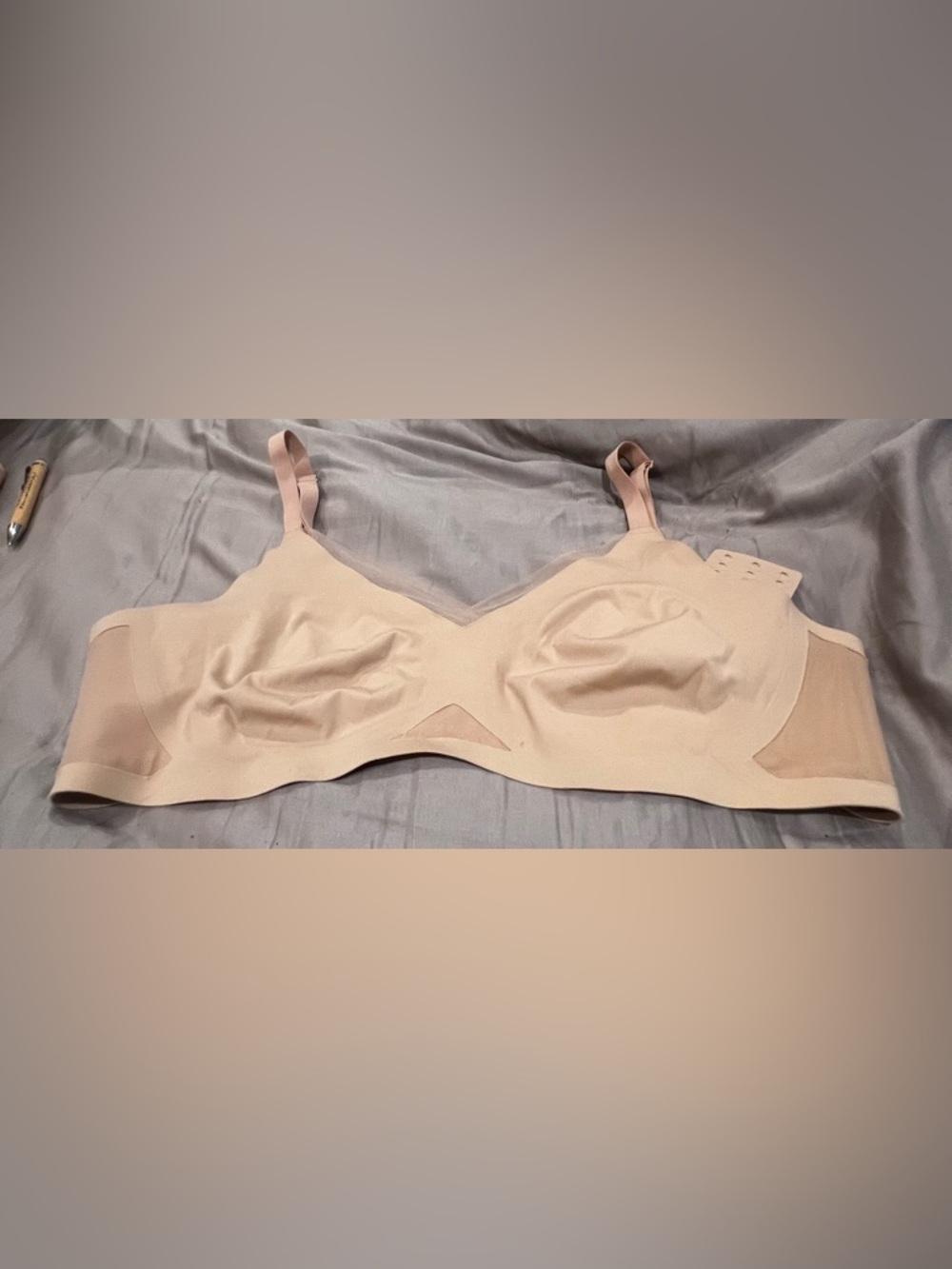 Honeylove Nude Beige Wireless Support Bra l XL